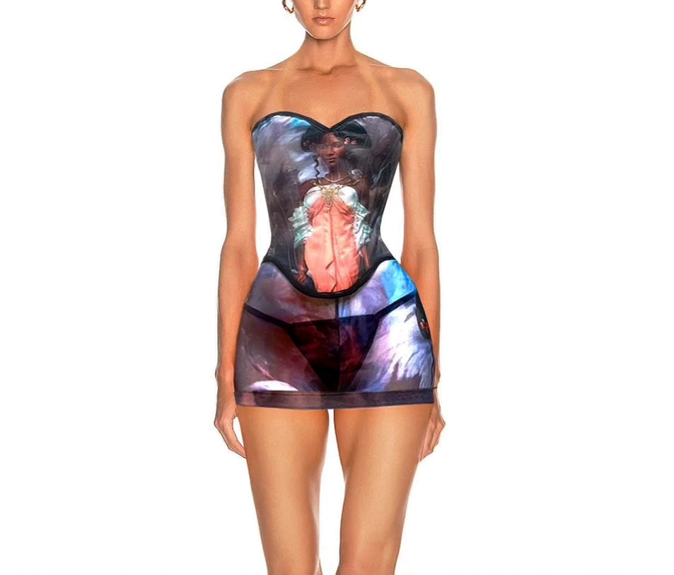 Anjulie Mini Skirt Set