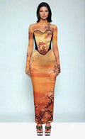 Ling Corseted Maxi