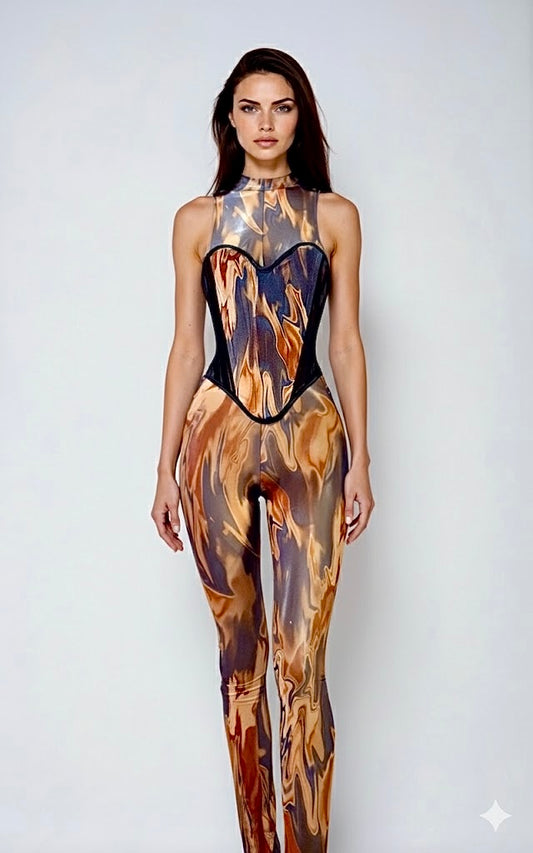 Fabi Corset Jumpsuit