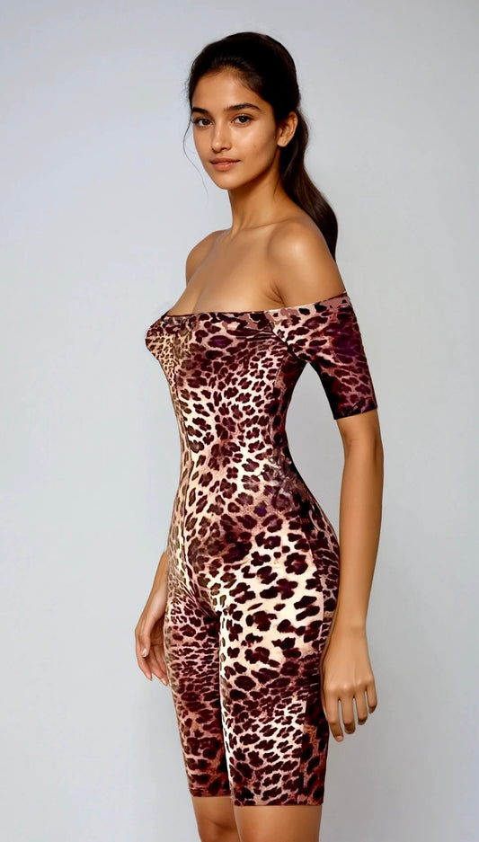 Kai Purr Romper (no feathers)