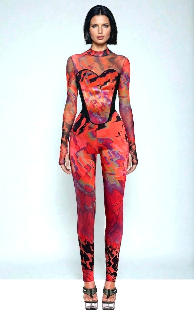 A Sauvage Catsuit Set