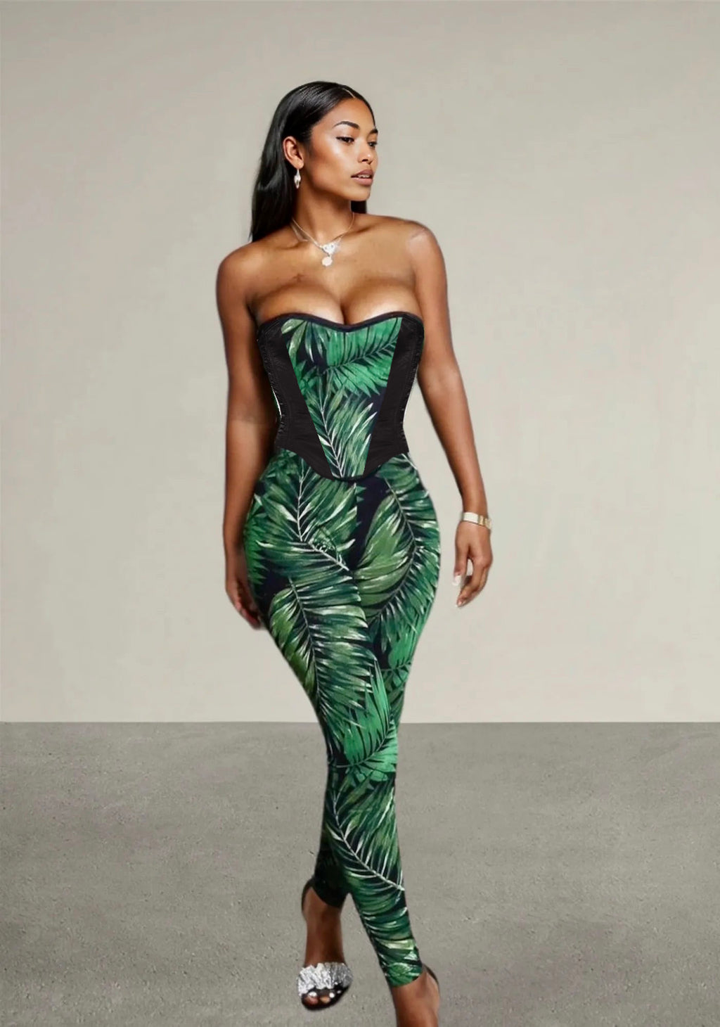 The Jungle Corset Set