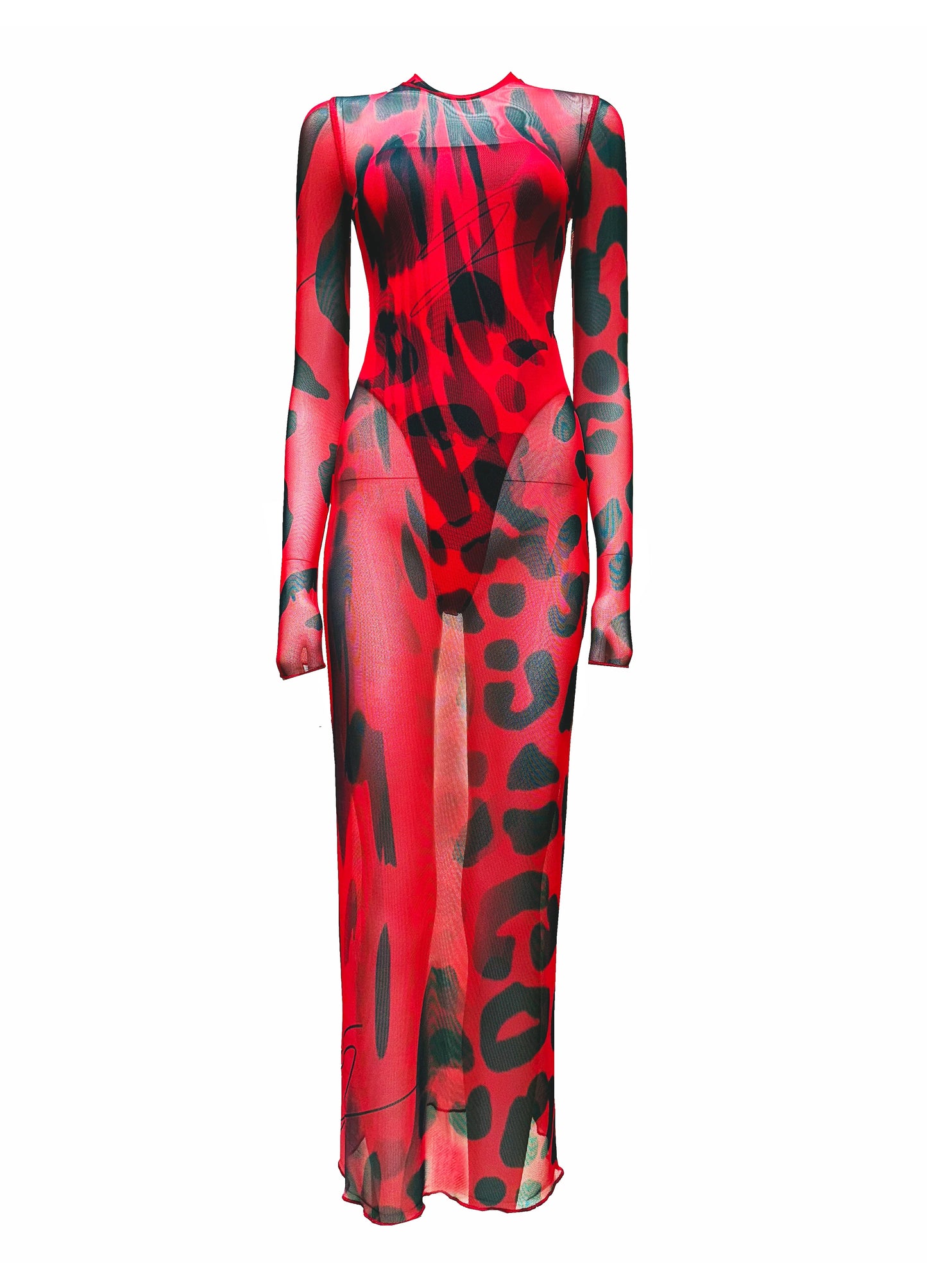 A "Rouge" Maxi Dress