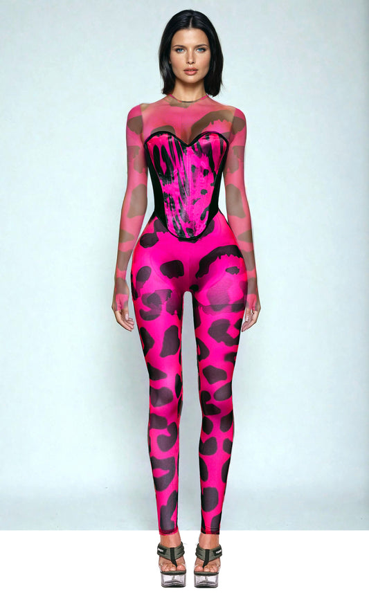 Barbi Corseted Catsuit