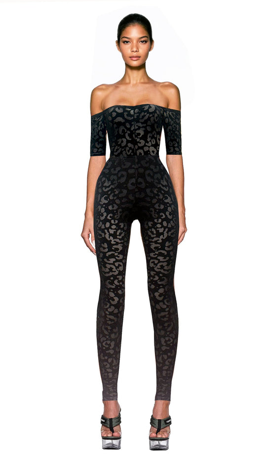 Baroque Cheetah bodysuit set
