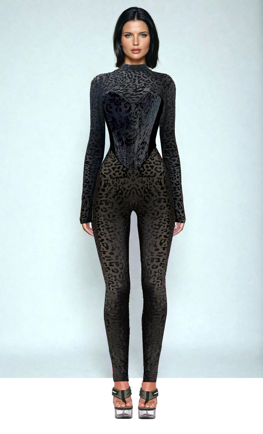 Baroque Cheetah Noir Set