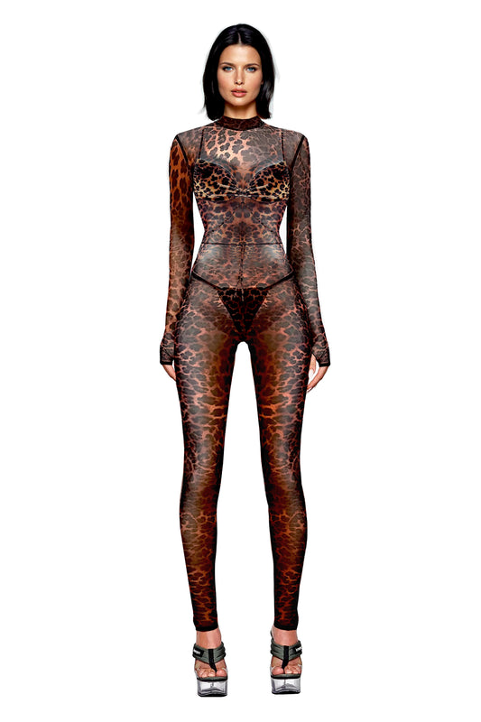 Jaguar Catsuit Tie Set