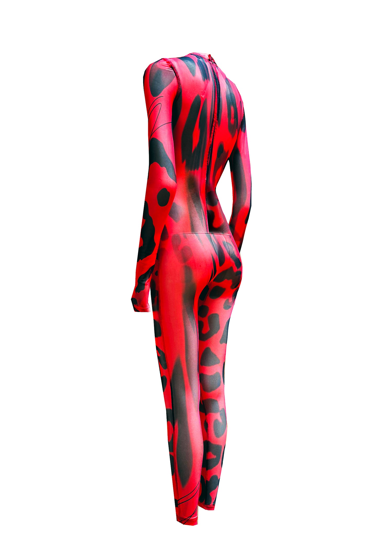 A Rouge Catsuit