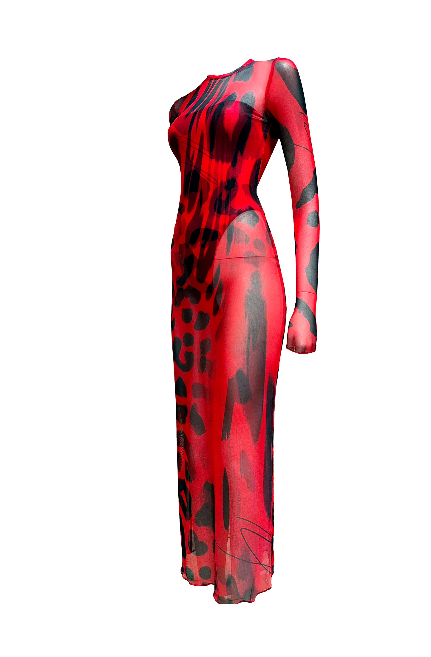 A "Rouge" Maxi Dress